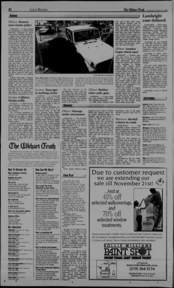 The Elkhart Truth, November 11, 1998, page 2