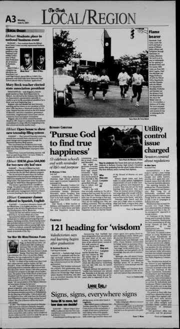 The Elkhart Truth, June 4, 2001, page 3