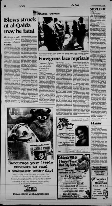 The Elkhart Truth, November 17, 2001, page 6