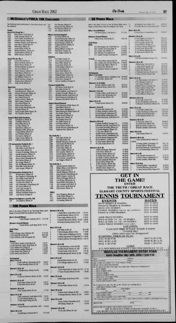 The Elkhart Truth, May 28, 2002, page 31