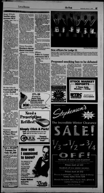The Elkhart Truth, January 15, 2003, page 7