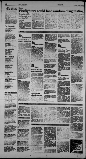 The Elkhart Truth, January 28, 2003, page 2