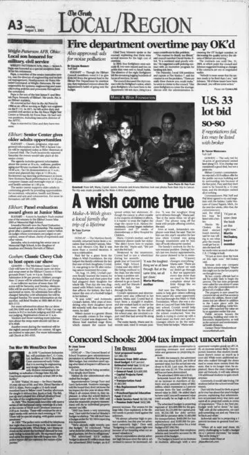 The Elkhart Truth, August 5, 2003, page 3