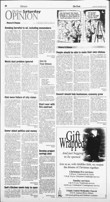 The Elkhart Truth, December 20, 2003, page 4