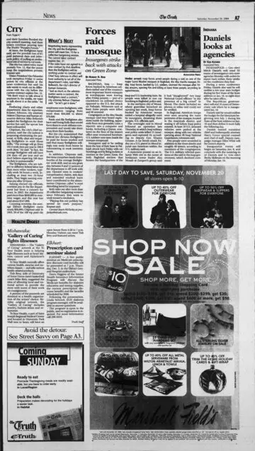 The Elkhart Truth, November 20, 2004, page 7